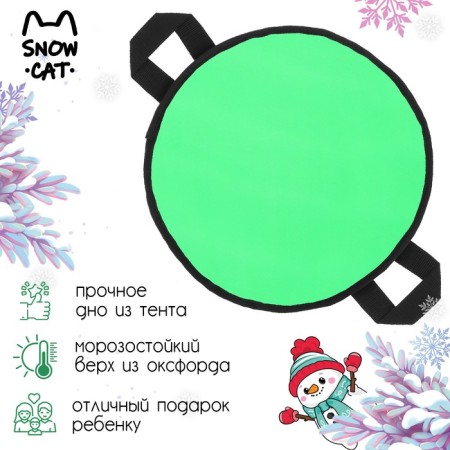 Ice -hauke Snow cat, d = 60 cm, thickness 2 cm, lemon color-1
