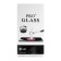 Protective glass for iPhone 16 Pro, 9h, 0.33 mm, black frame