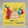 Gift folding box, packaging, “Happy Birthday”, 14 x 14 x 8 cm