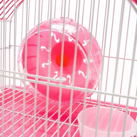 A cell for rodents equipped RT-2C, 23 x 16.5 x 20 cm, pink-7