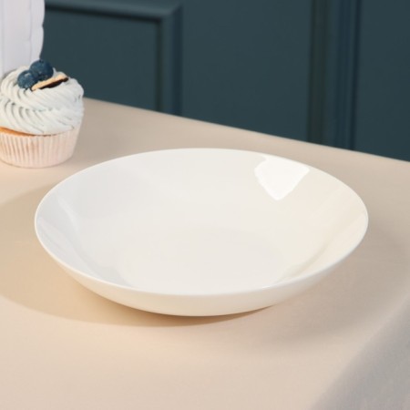 Porcelain salad City, d = 20 cm, 620 ml, white