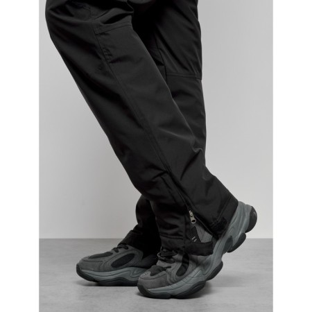 Semi -combinezone ski insulated male winter, size 50, black color-15