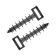 Dowel "bison" dhhs, under the clamp them, nylon, 6x35 mm, 100 pcs
