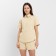 Women's costume (shirt, shorts) minku: enjoy is beige color, size 48