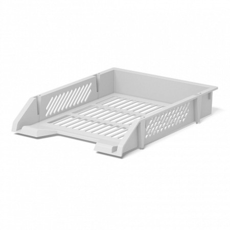 Paper tray horizontal Erichkrause Classic, mesh, white