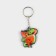 A keychain with a flashlight for the keys "New Year's mood" 4.5 x 10.1 cm
