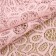 Lace elastic fabric, 190 mm × 2.7 ± 0.5 m, powder color