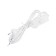 Rexant network cord, with a switch, 1.8 m, 2x0.75 mm2, white