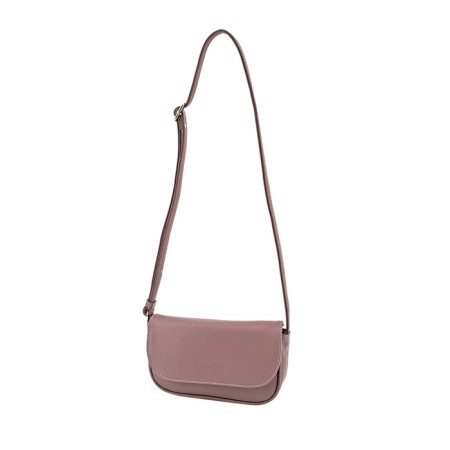 Messenger bag, valve department, powder color 11x20x6cm-1