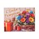 Mini-postcard "Happy Birthday!" basket and gifts, 9 x 7 cm