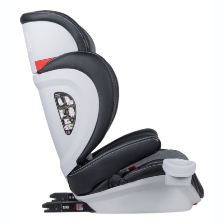 Car seats children's Costa, group 2/3 (15-36 kg), gray-black color-4