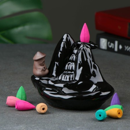 Set of incense on the stand "Elder at the rock" 9x13x11cm-2