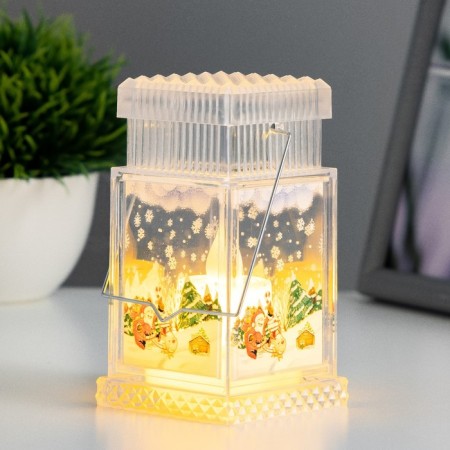 Nightnik "New Year" LED 1W 3xlr44 MIX 6x6x10.5cm Risalux-2