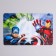 Modeling rug, A4 Format "Superheroes", Avengers
