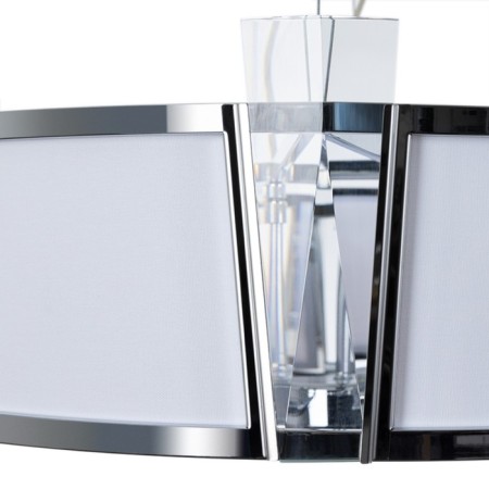 Suspended chandelier Arte Lamp Grato A4079LM-8CC, E14, 8x40 W, 75x75x22 cm, Chrome-1