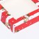Folding box with the “New Year mood” window, 15 x 15 x 4 cm