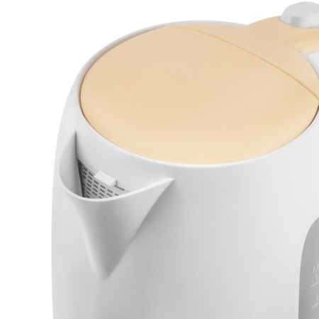 Electric kettle Vitek VT-7078, plastic, 1.7 l, 2200 watts, white-orange-1