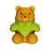 Figure eraser "Bear" (barcode on a piece) mix