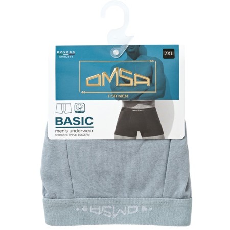 Men's panties Omsa 1234-1, size 52, color Grigio Chiaro-2