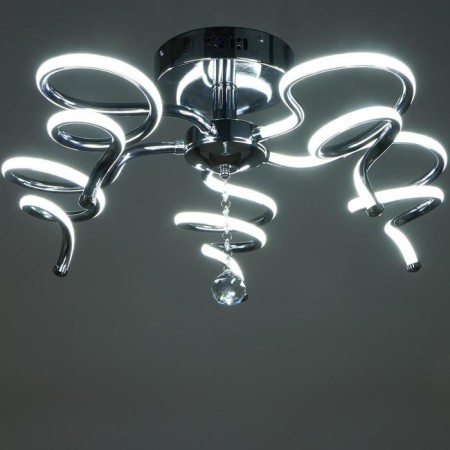 Causteen with PDD "Sania" 5xled 100W 3000-6000k Dimmer, chrome 57x57x24 cm Bayerlux-3