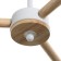 Svetogor chandelier "Project" 3x60W E27 white/beige