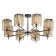 Lavinia chandelier, size 94x43x94 cm, 480W 8xe14