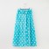 Set for a bathhouse and bathroom Ethel "Peas" towel-Pareo 75*120 cm+bandage, central blue