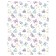 Pillow Roller "Butterflies and chamomile, decorative, size 16x45 cm
