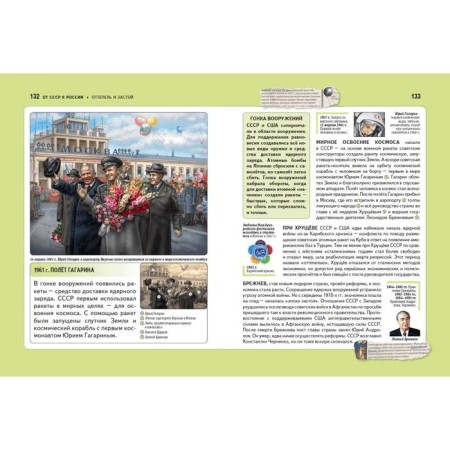 “A and E. History of Russia. Panorama of the necessary knowledge ”, schoolboy Yu.K.-6
