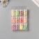 Decor for creativity in the bank "Fruit and pebbles" set of 12 pcs 13.4x8.8x3 cm