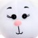 Soft toy "Bunny marshmallows in a dress", 25 cm