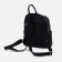 Women's backpack made of artificial leather with a zipper Star Bag, 5 outer pockets, black color