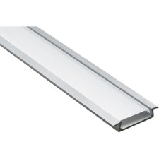 The profile is built for LED tape Feron, Cab252, 2 m, silver color