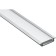 The profile is built for LED tape Feron, Cab252, 2 m, silver color