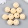 Bead for creativity plastic "Cream Ball" 2x2x2 cm