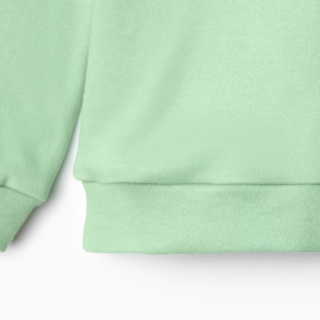 Kidsa (sweatshirt, shorts) minku, green color, height 122 cm-8