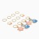 Hair piercing New Year's "Dreams will come true" for the New Year, 12 pcs