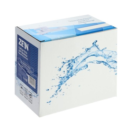 Bath mixer Zein Z3675, single-leaf, without shower set, ABS plastic, graphite-9