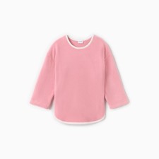 Свитшот детский MINAKU: Fleece Soft, цвет розовый, рост 122 см
