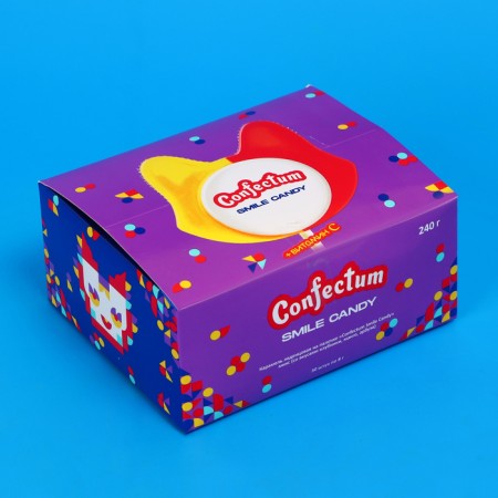 Caramel Lolling on the stick "Confectum Smile Candy", 8 g-2