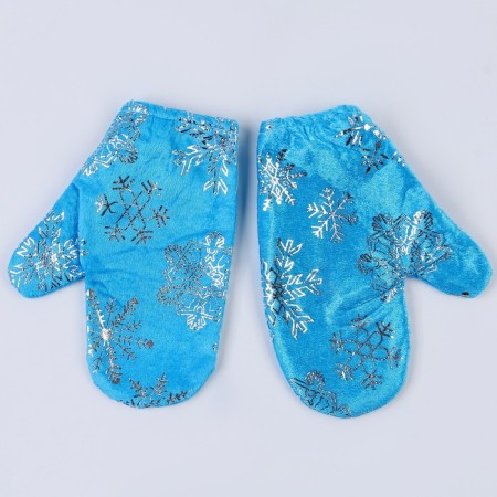 Carnival set "Magic Snow Maiden": hat, mittens, wig with pigtails, p. 56–58 cm-8
