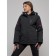 Ski jacket women's, size 48, black color
