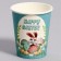 Paper glasses "Light Easter" with a bunny, 6 pcs
