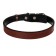 Collar zoonik "premium-classic" Leather double, 61-75 x 3 cm, cognac