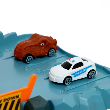 Auto traffic "dinosaur", sound effects, smoke effect-10