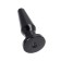 Anal sleeve Toyfa Popo pleasure gemini β, tp, 12.4 cm, black color