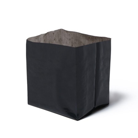 Package for seedlings, 600 ml, 8 × 14 cm, polyethylene with a thickness of 50 microns, with perforation, black, Greengo-6