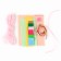 Set for creating a doll made of felt "girl Spring", height - 15 cm