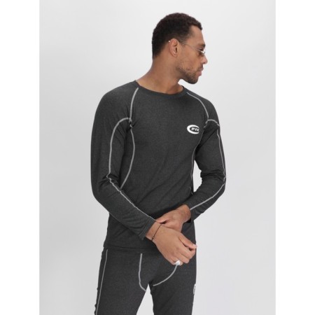 Male thermal underwear, size 52-54, dark gray color-19