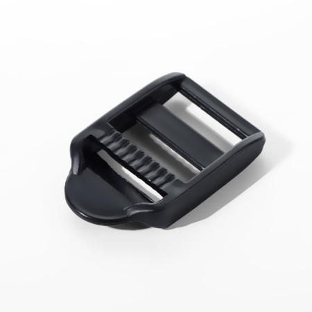 The buckle is regulatory, three -shaped, internal width - 20 mm, thickness - 2 mm, 10 pcs, black color-1